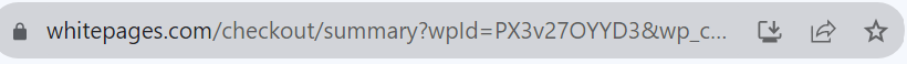Opt out of Whitepages step 3